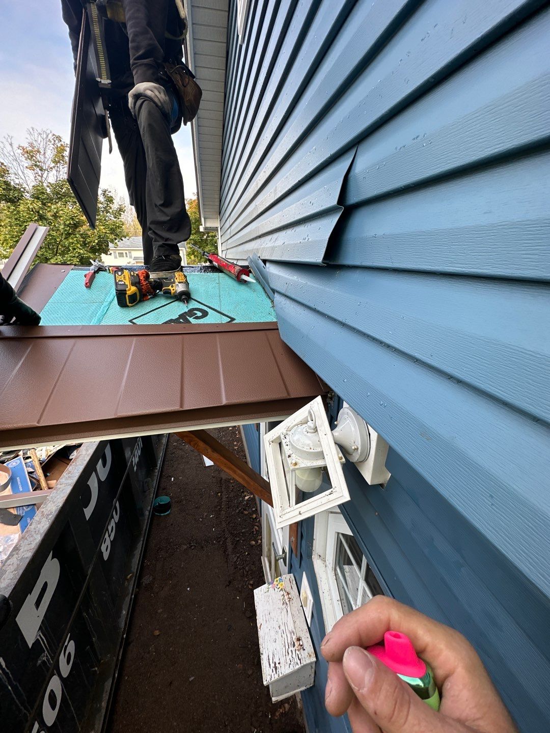 Residential Roofing Installation using Wakefield Bridge Steel Shingle by Ideal Steel by Artisan Roofing & Home Improvements Inc.