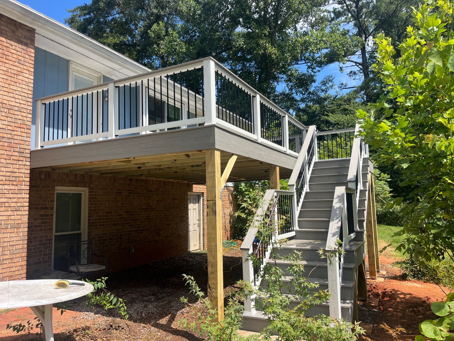Deck Installation using Deckorators Summit Series Decking in Tucker, GA by Nelson Exteriors
