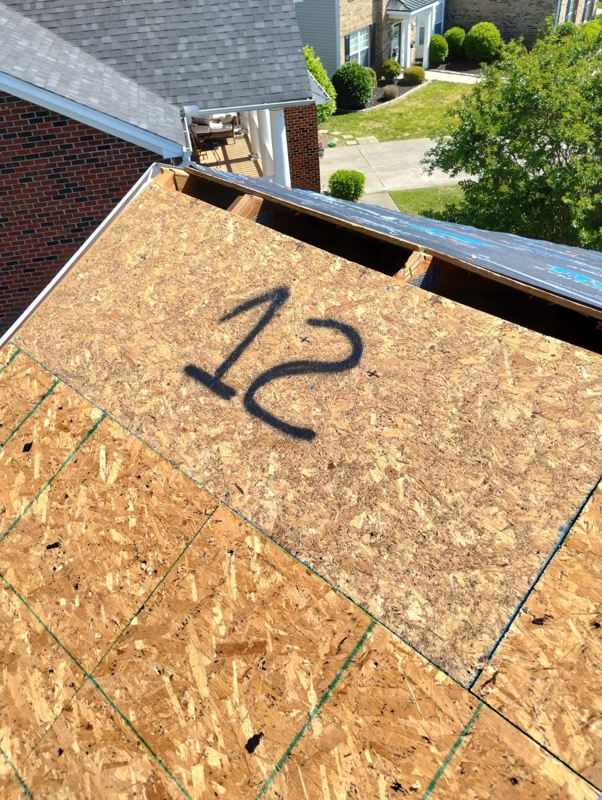 Roof replacement by hail and wind damage by Just Brilliant Restoration JBR