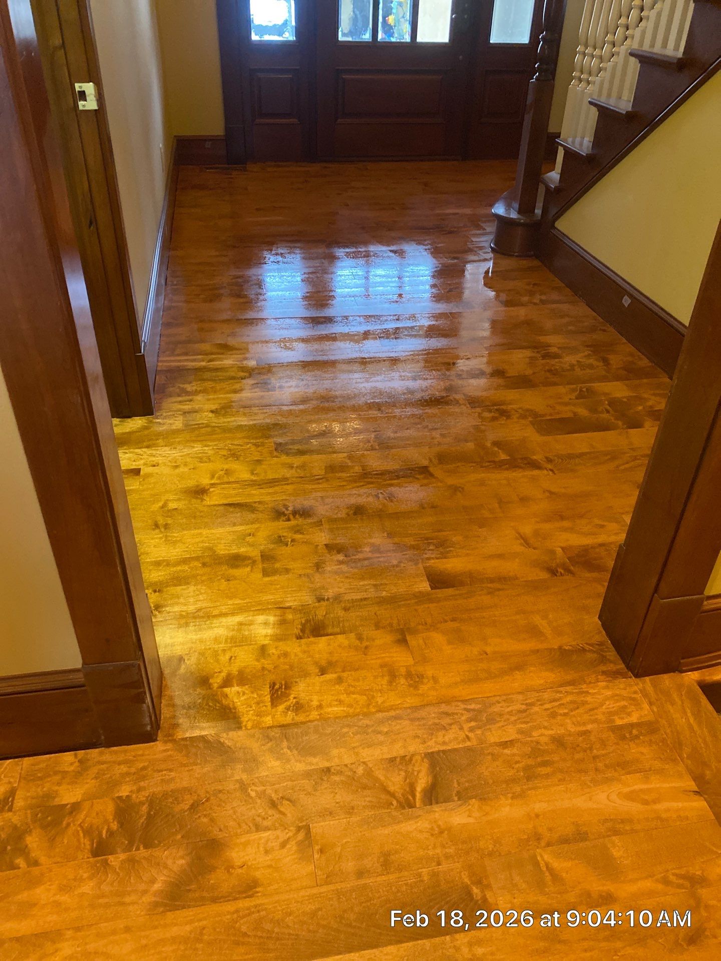 Glossy Maple Refinish! by RTBaldwin Hardwood Floors