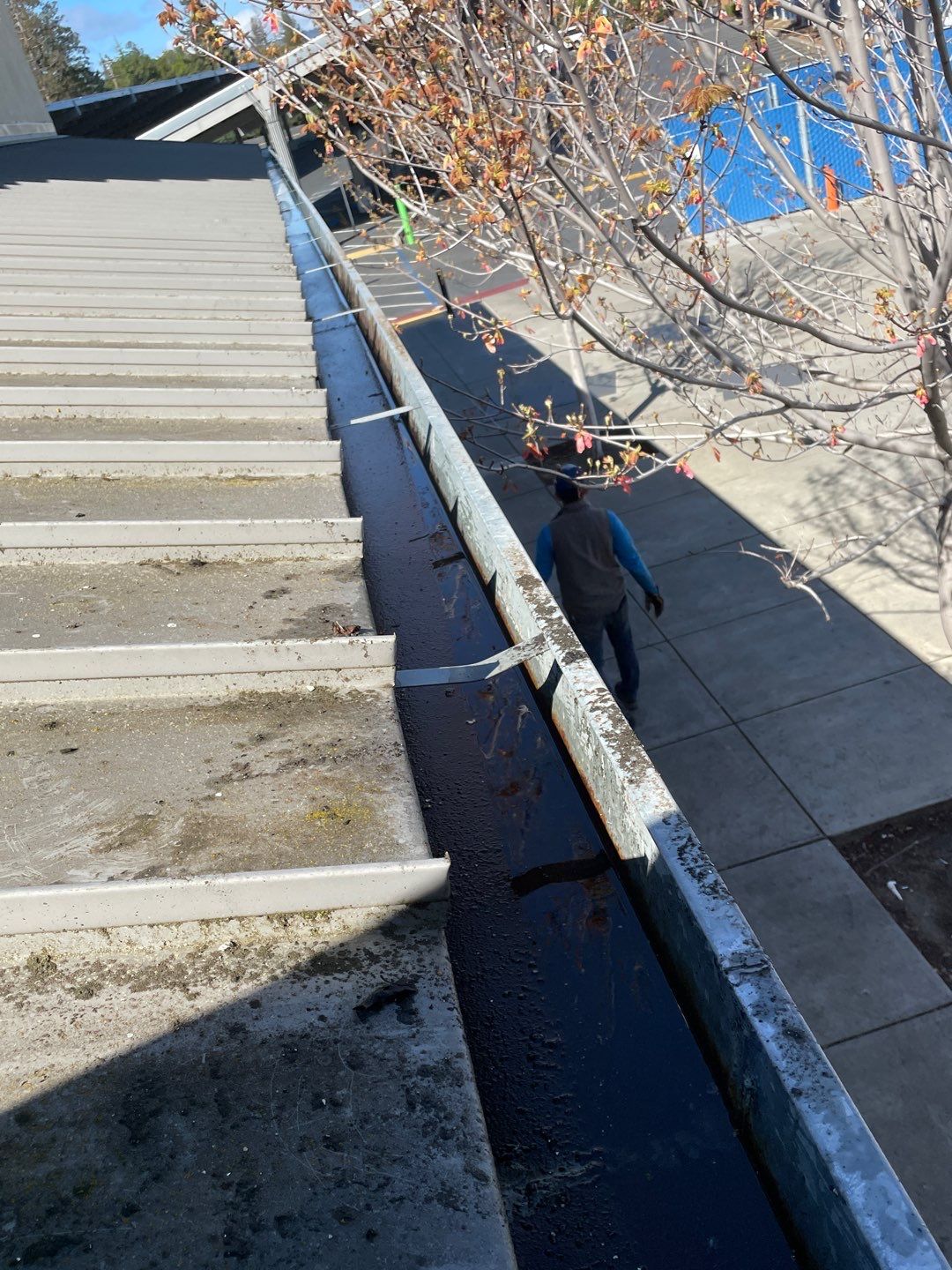 Commercial Gutter Cleaning-Los Altos by All One Solar Shine