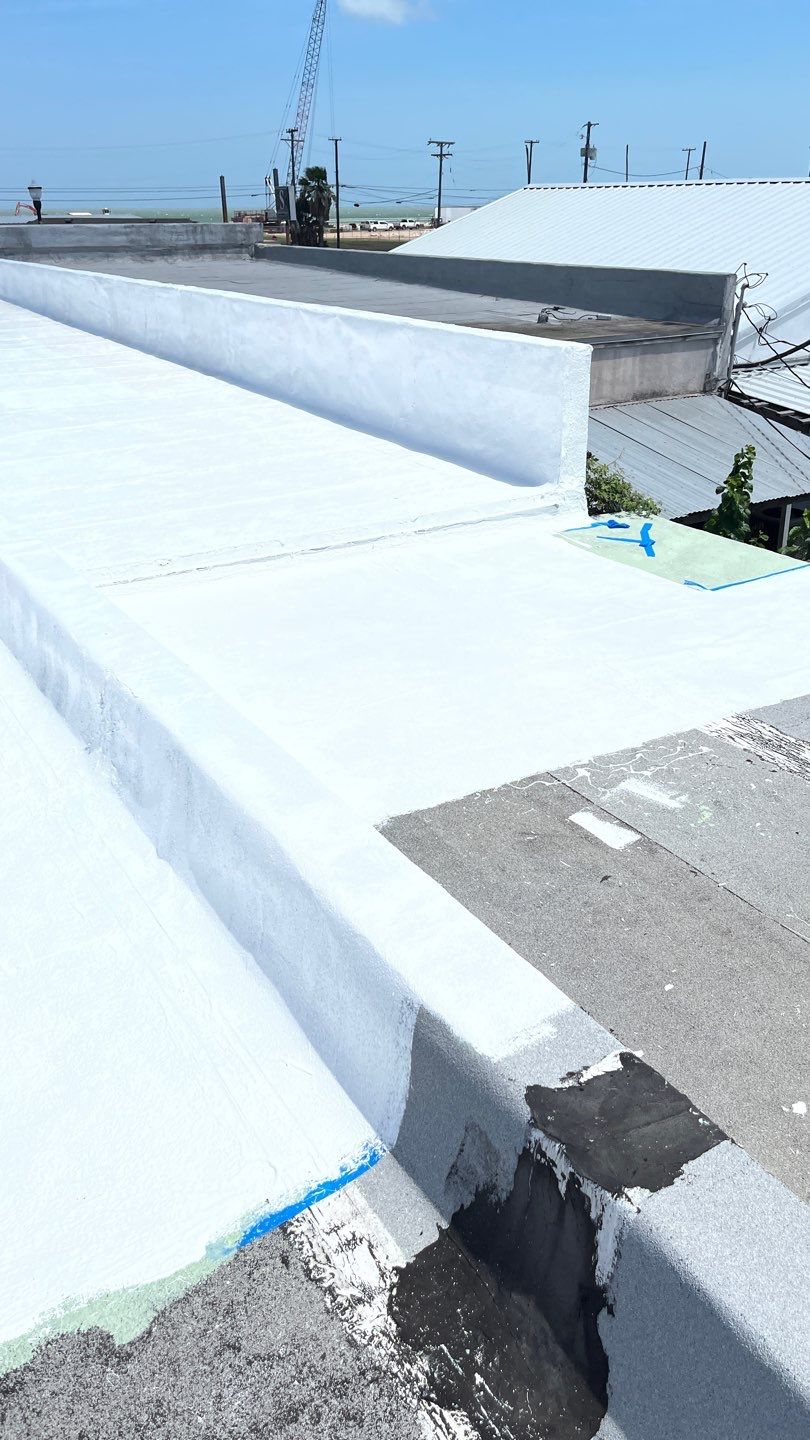 Market Street Coating by Bayfront Roofing and Construction