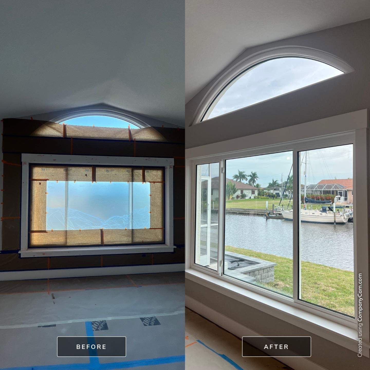 Interior Home Renovation and Flooring Upgrade in Punta Gorda by Smirnov Construction Inc