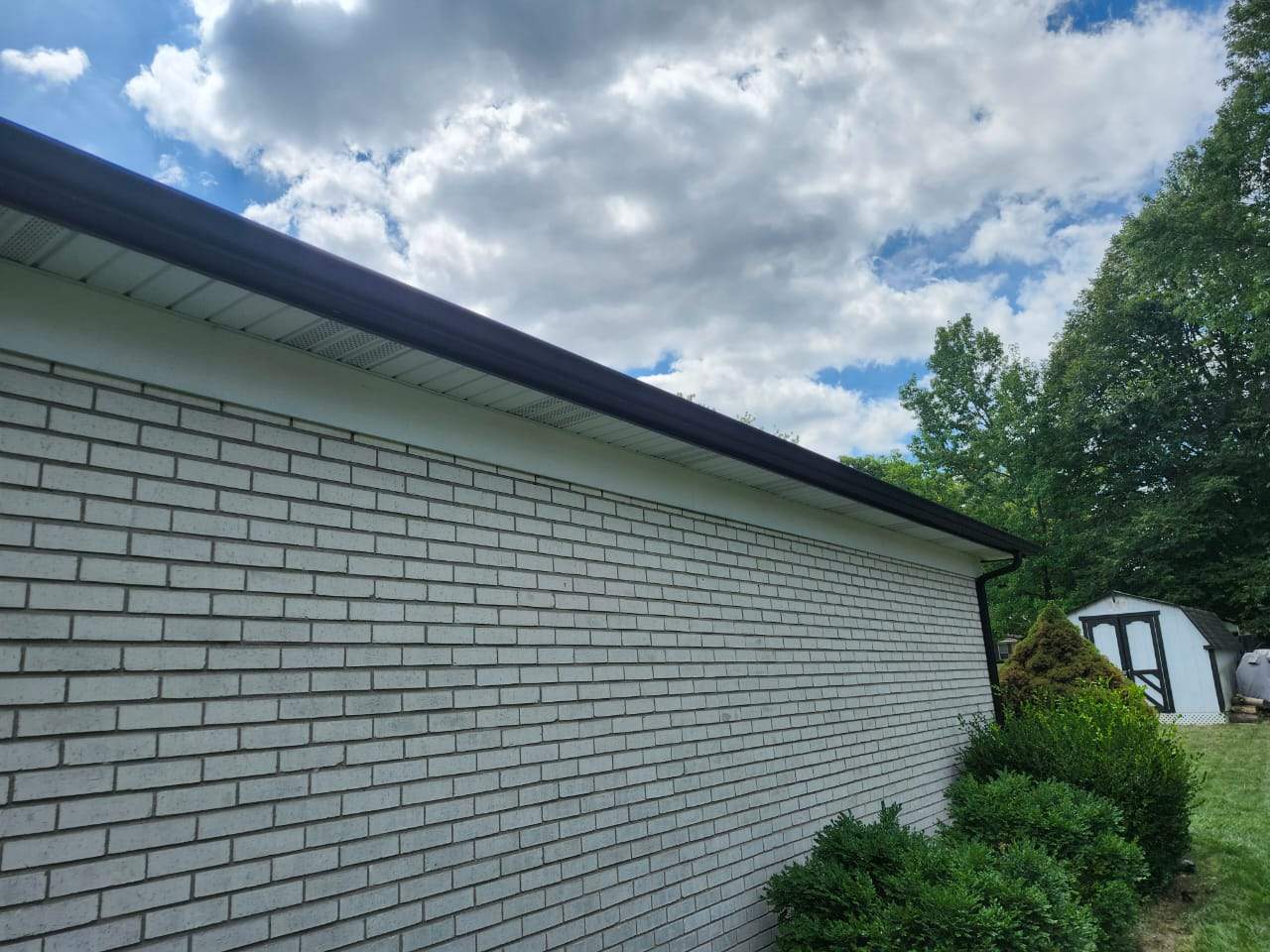 Perimeter Waterproofing & Gutter System Upgrade by Level Up Roofing and Restoration Services LLC