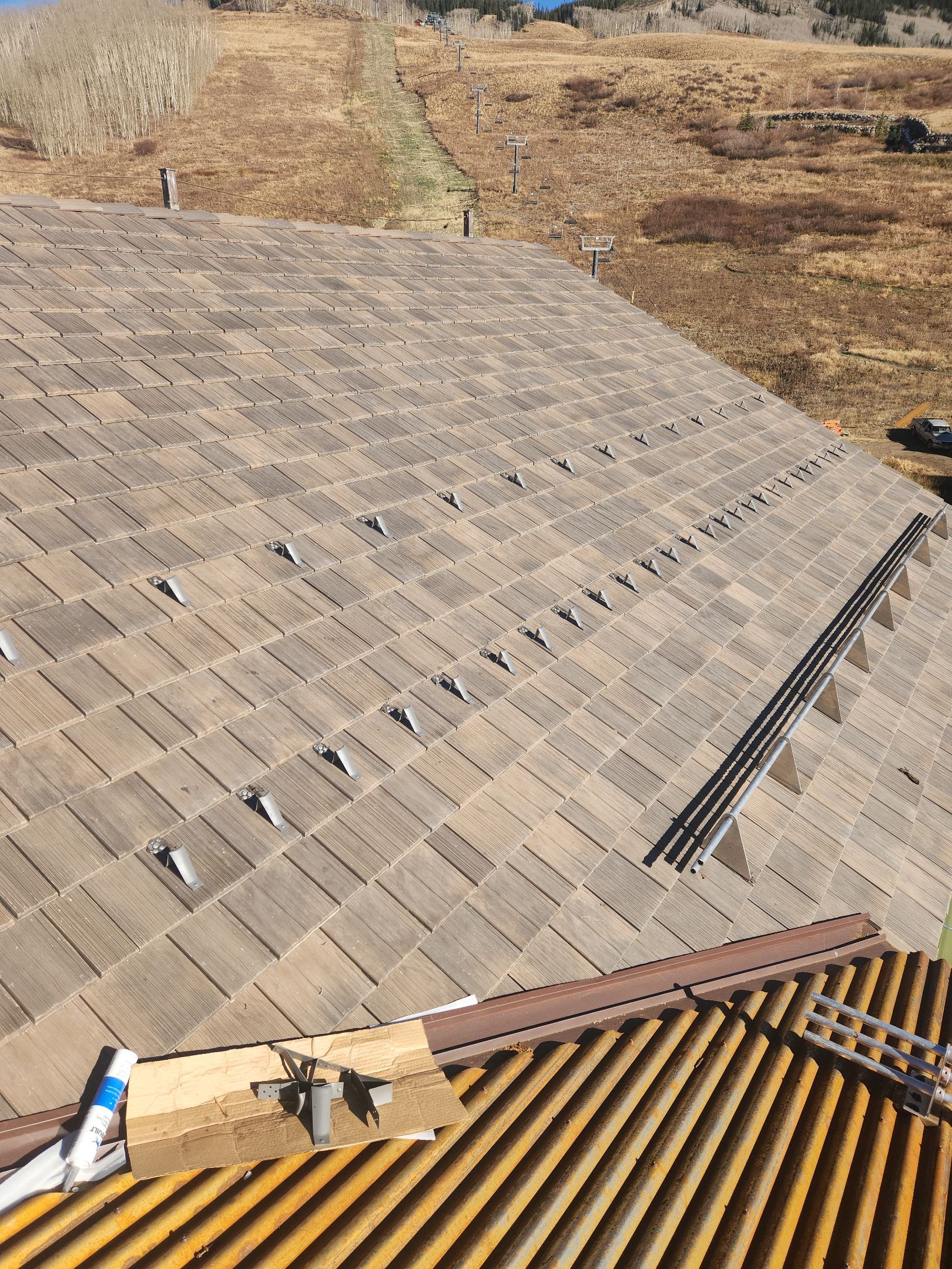 Ski Lodge Re-roof Project by White Castle Roofing