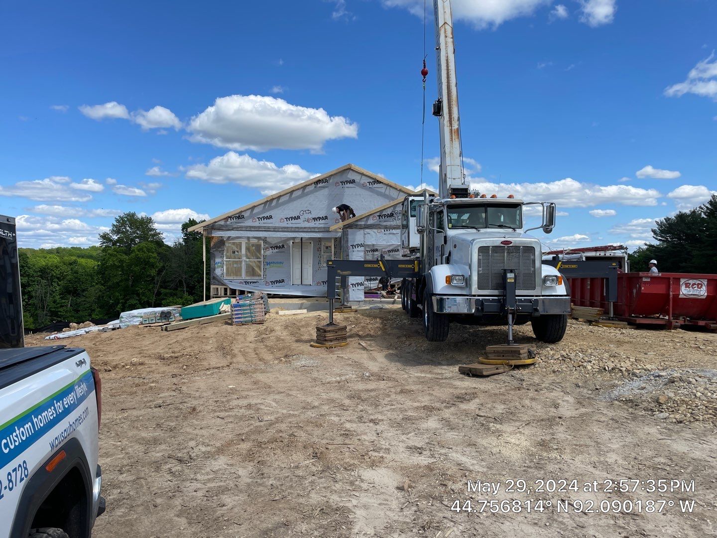 Elmwood, WI Build by Bauer Estates LLC