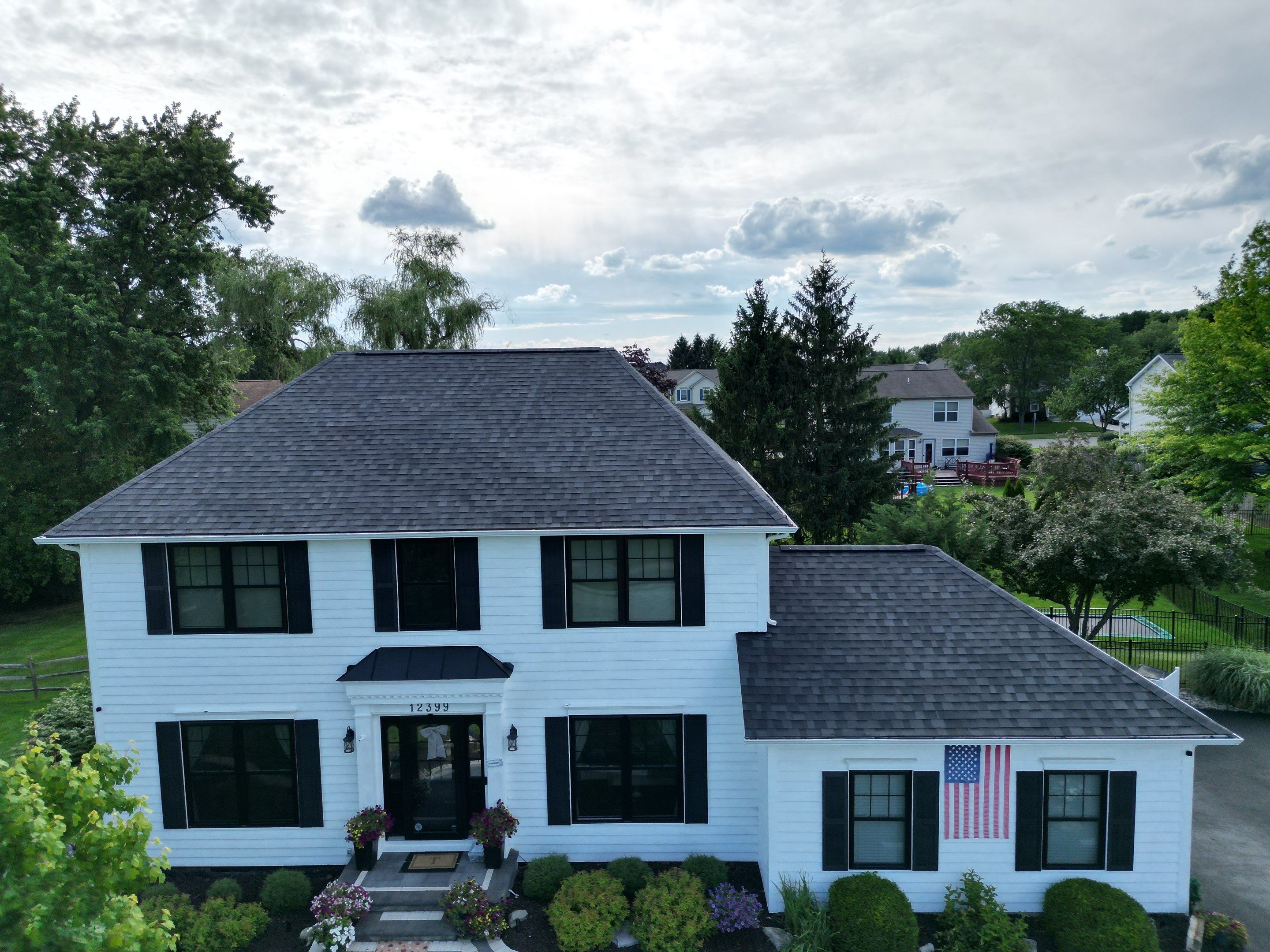 Fulll Roof Replacement. by Woodring Gutters & Contracting 