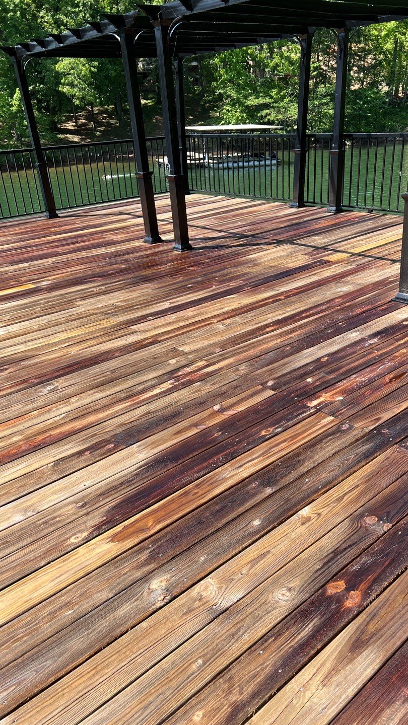 Dock using Wood Sealant by DuraSeal