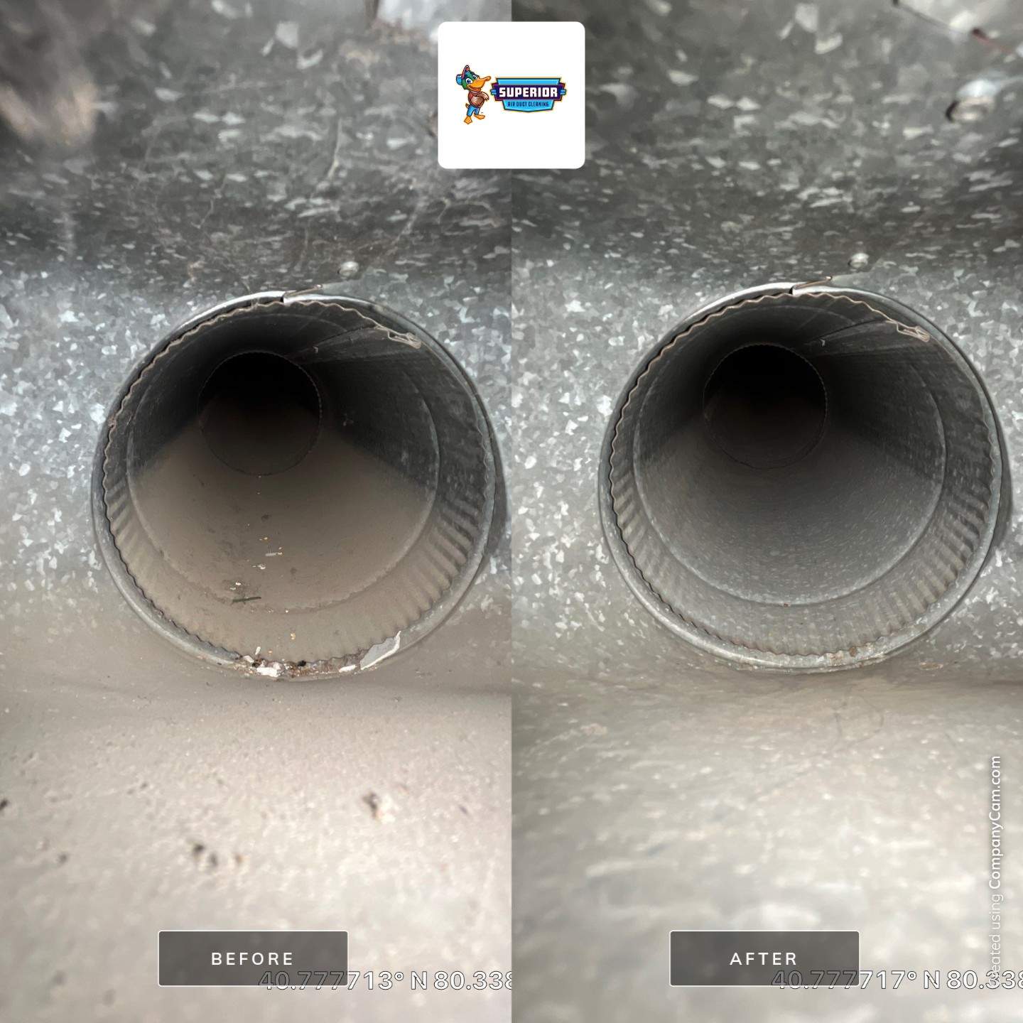 Air Duct Cleaning With a Vacuum Truck in Beaver Falls, PA by Superior Air Duct Cleaning