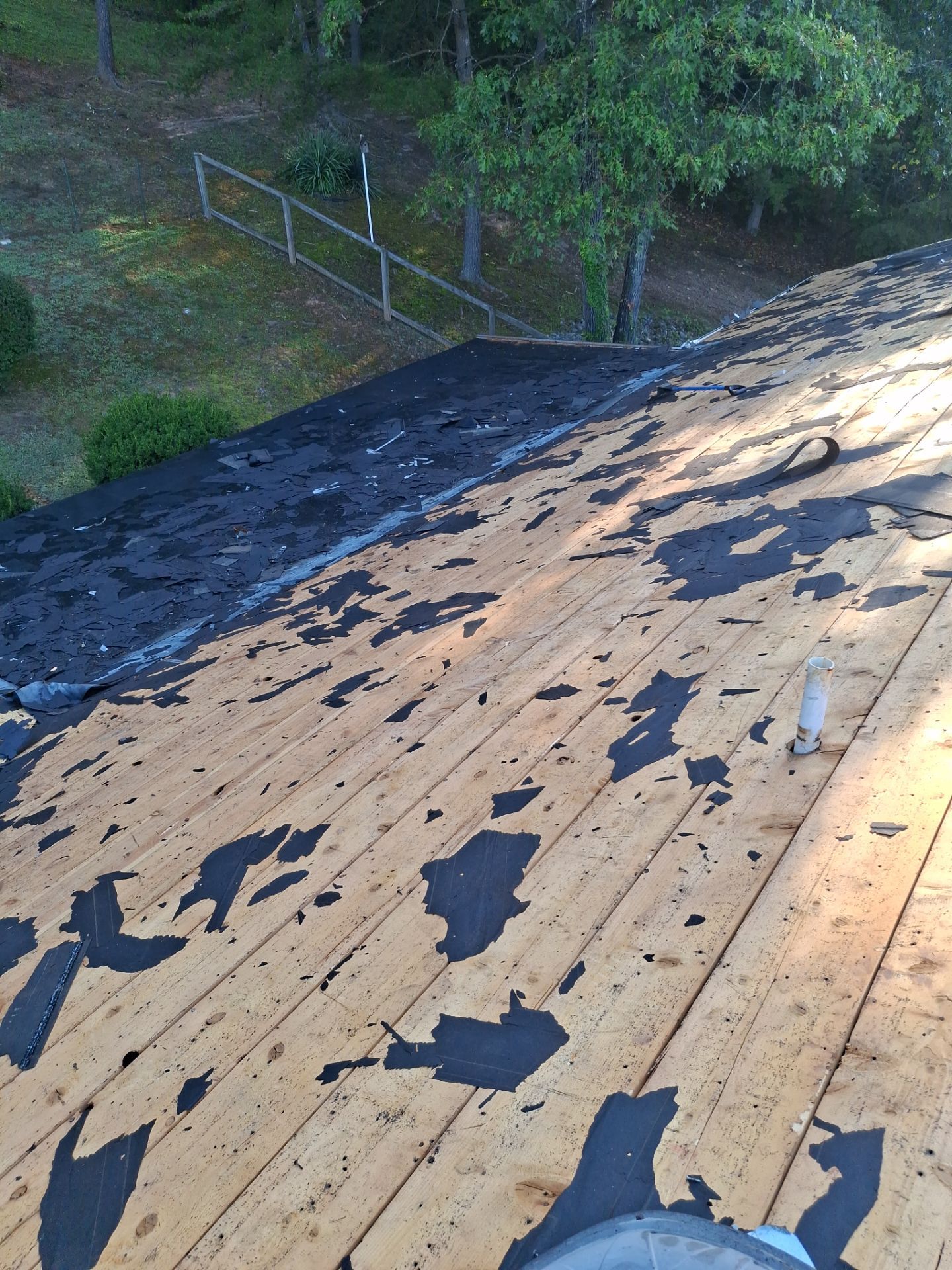 Residential Roofing Installation using GAF Timberline HDZ Fox Hollow Grey by Rainstoppers Roofing