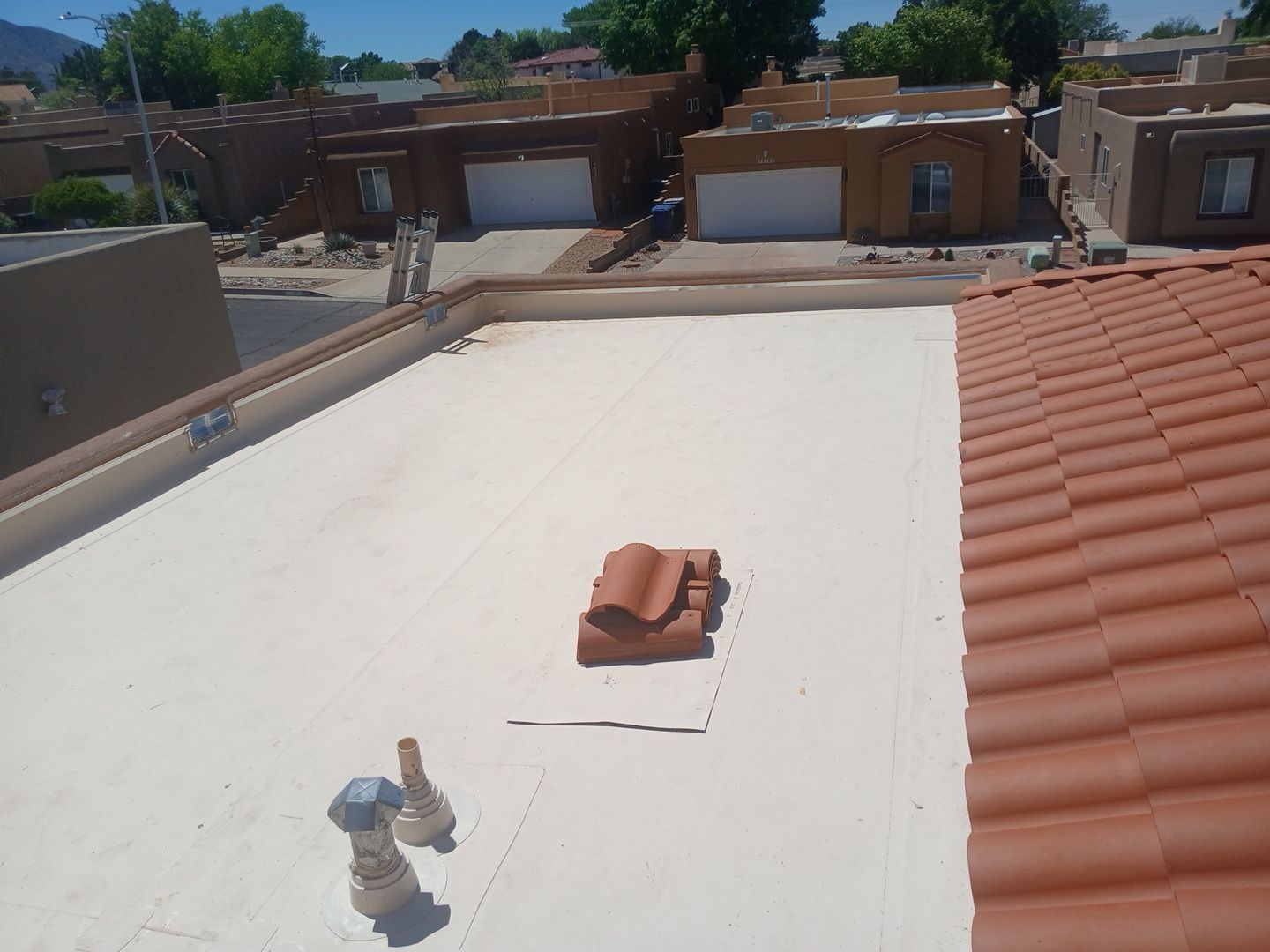 Albuquerque TPO Roof Replacement with Rigid Insulation and Skylights by Doyle Roof Masters Inc