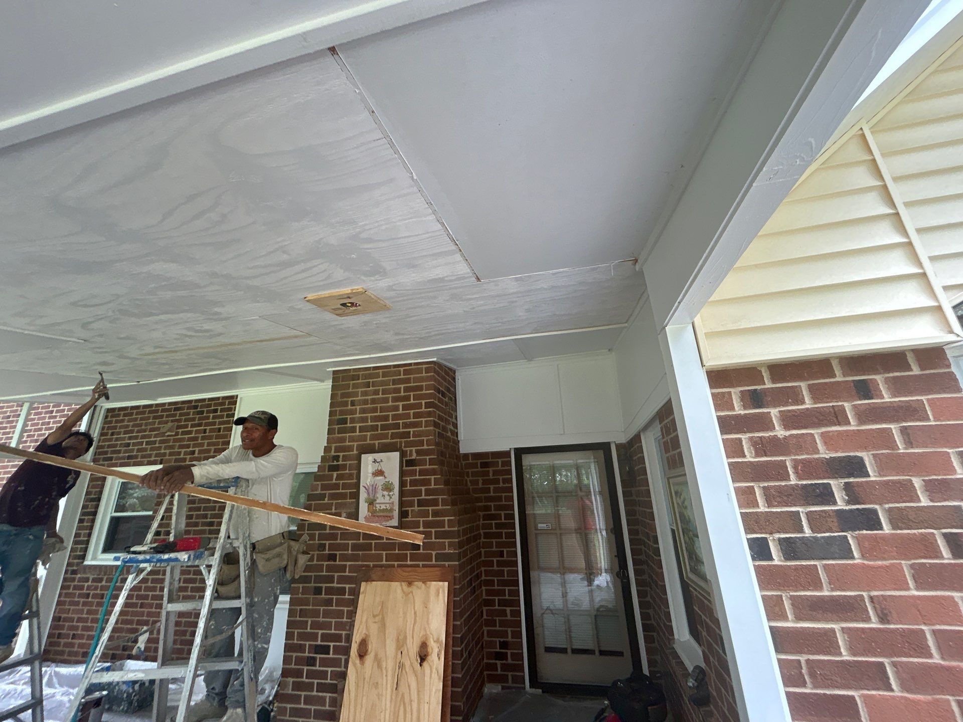 Roof and Porch Repair by Karcher Roofing