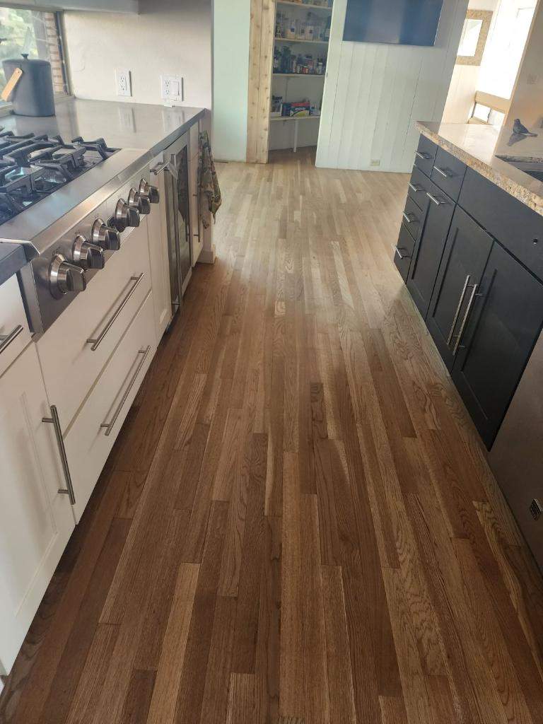 Refinished White Oak by Footprints Floors South Sacramento