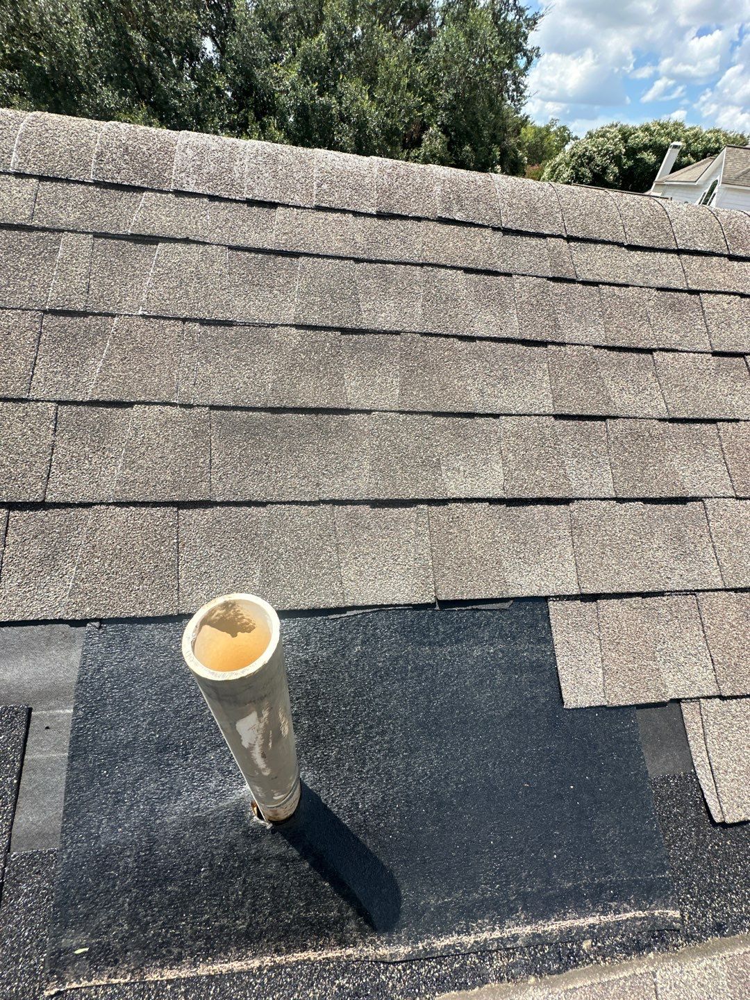 Hail Damage using Owen's Corning Duration (Lifetime) Shingles by Roof Repair Company