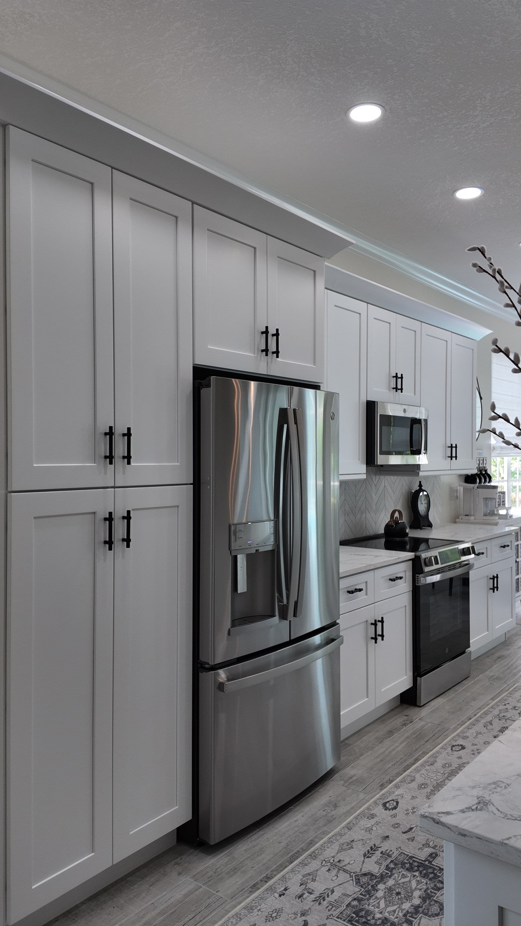 Kitchen Remodel with Honed Quartz Countertops by Give Freedom Homes