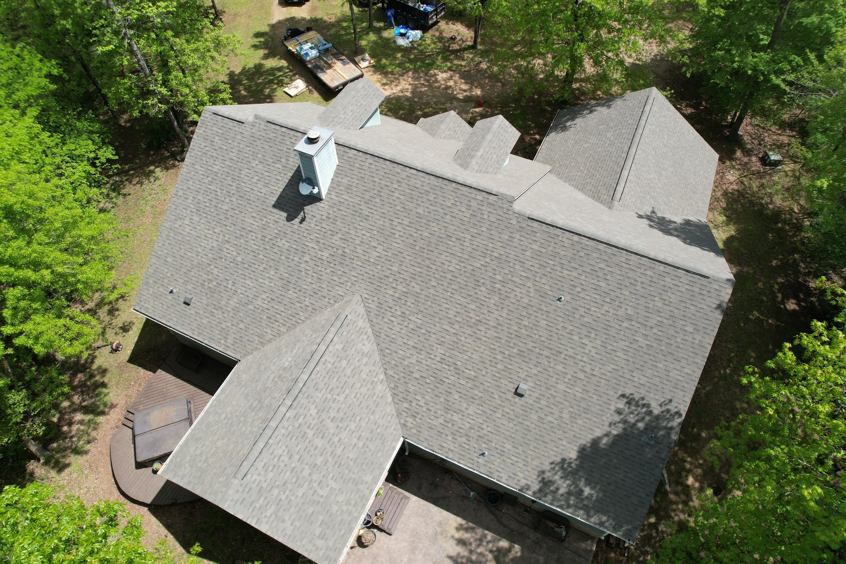 Residential Shingle Reroof using Malarkey Vista by Hostetler Roofing