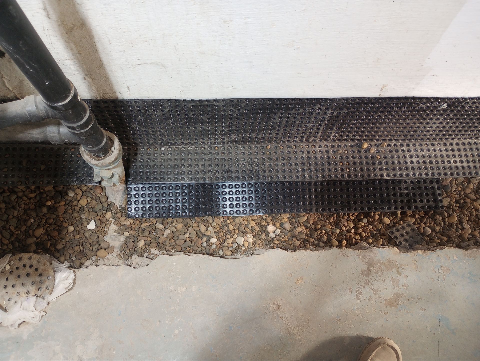 Golden Valley Drain Tile by Waterproofing Northeast