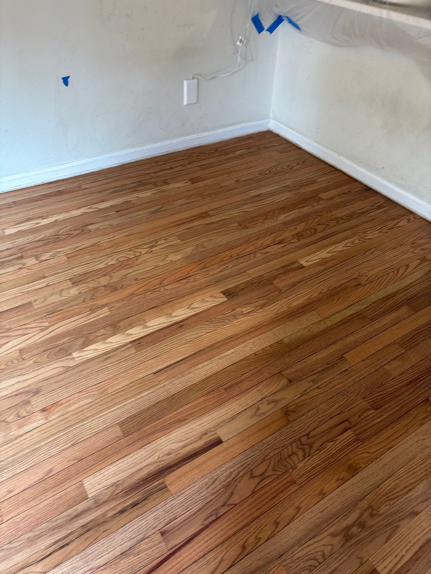 Natural Oak Hardwood Installation and Refinishing in Florence, Kentucky by Footprints Floors Kentucky
