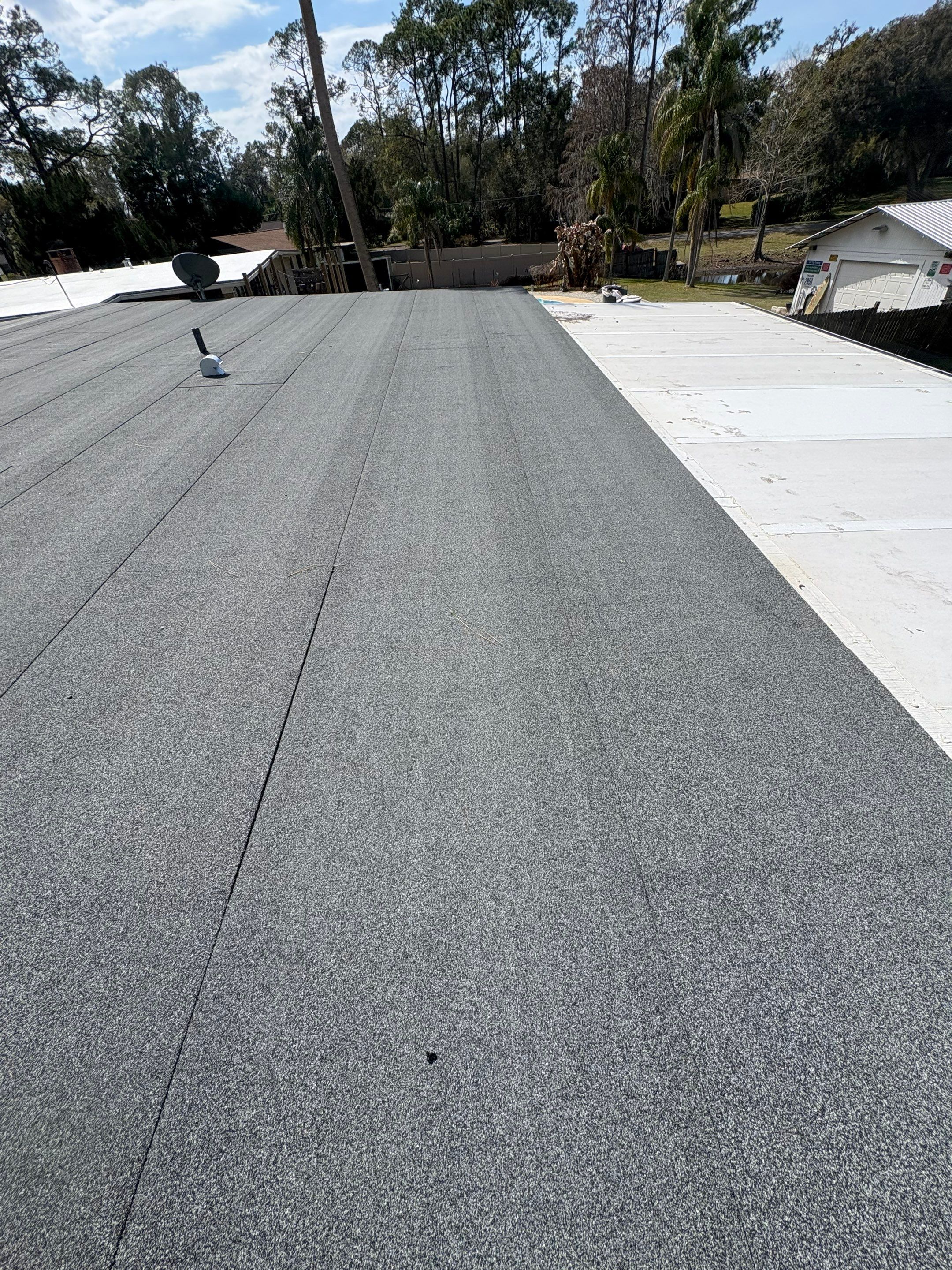 Modified Bitumen Reroof Replacement Sanford FL by Pinnacle Roofing Group