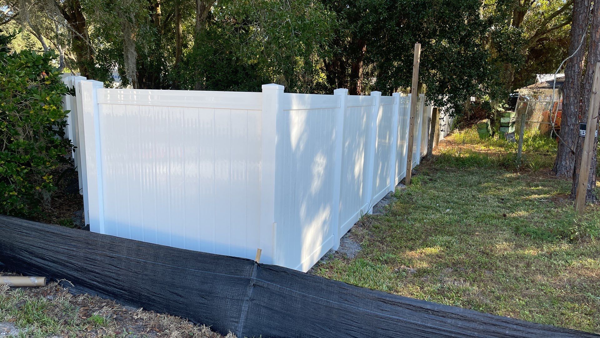 Palmetto, FL 6 ft. Tall White Vinyl Privacy Fence  by Asap fence and gates, LLC