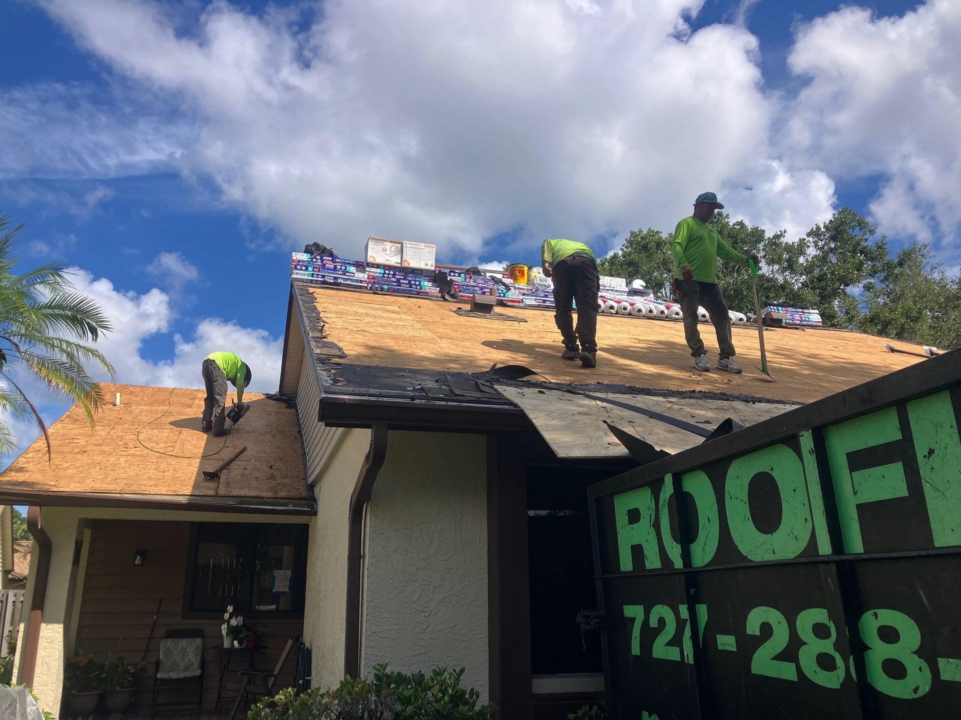 Project in Clearwater 33763 by Mitchell Roofing Company LLC 