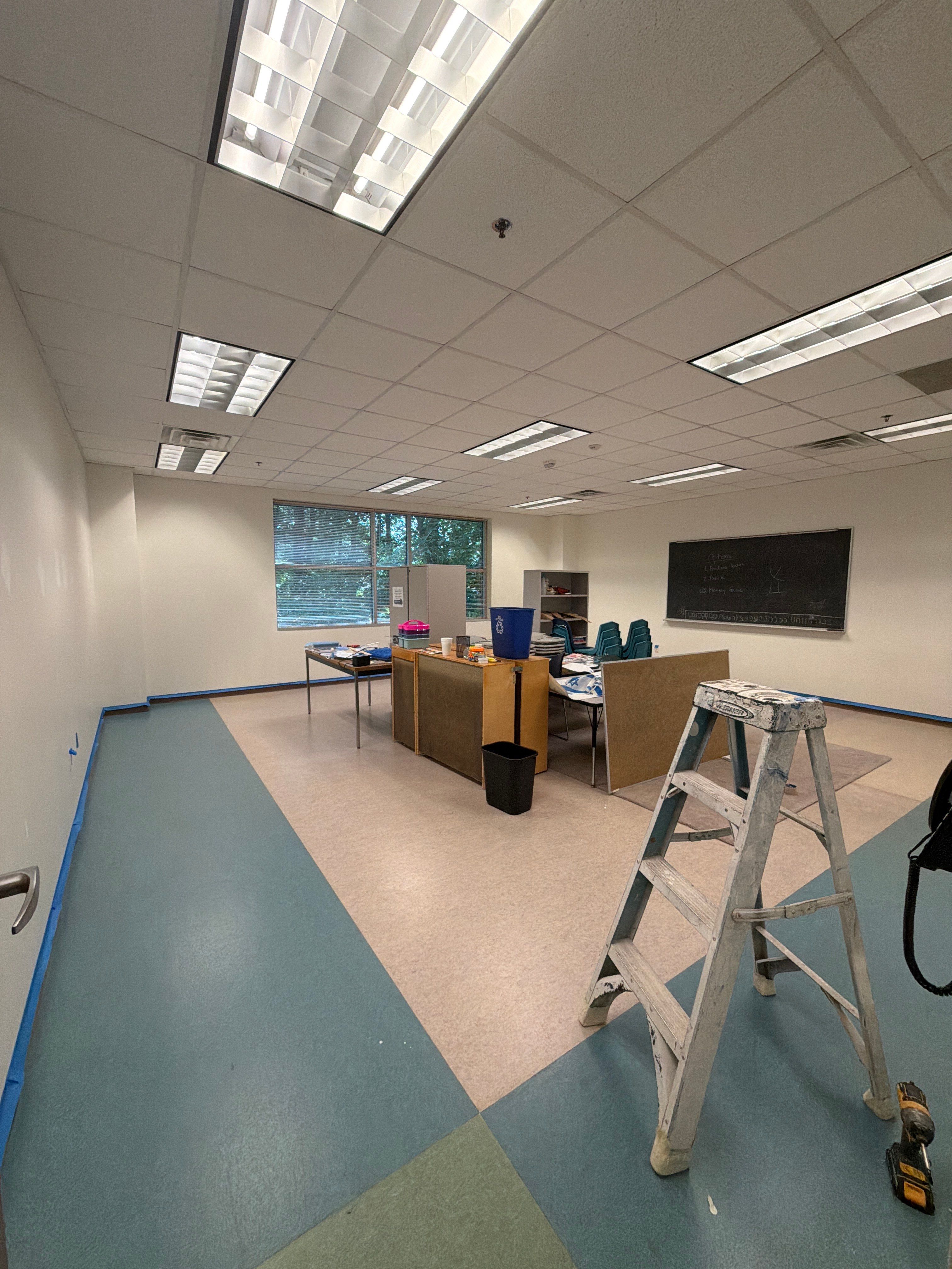 Interior Painting – Beth Myers Synagogue by Billy Weatherspoon Contractor