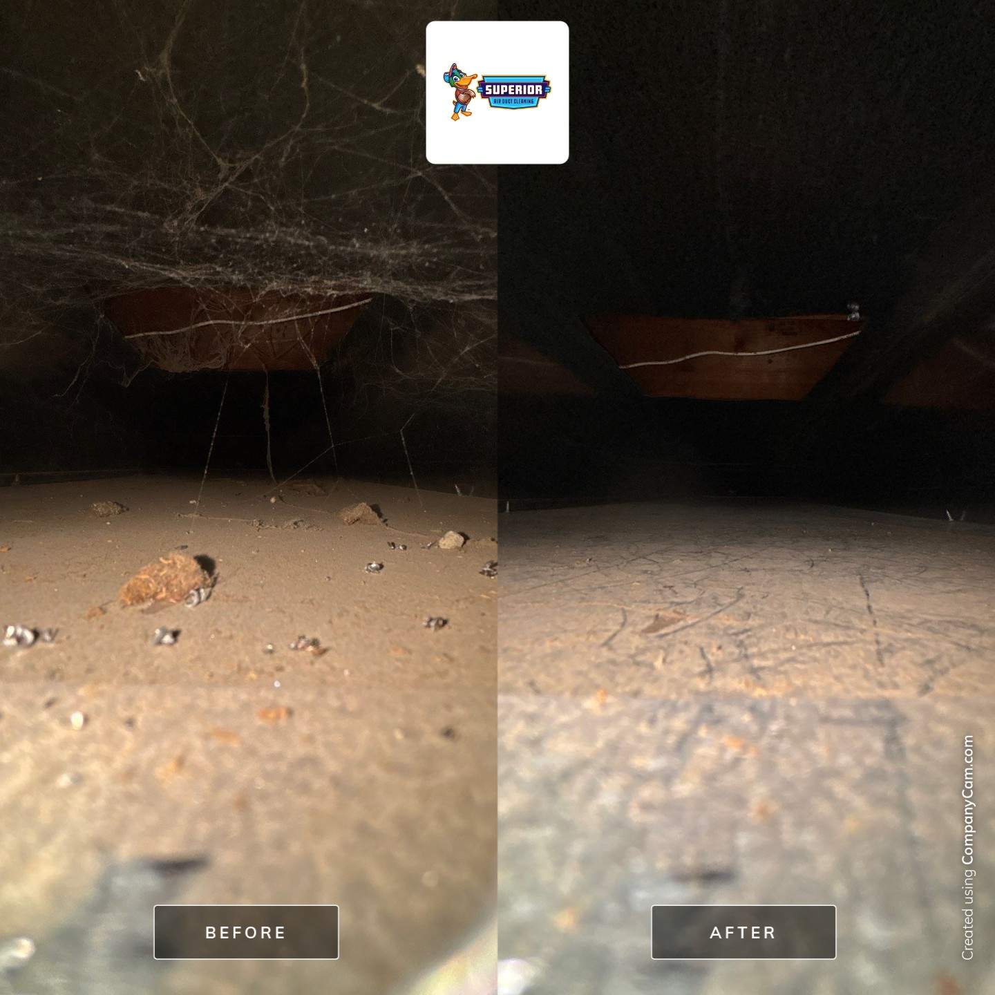 Air Duct Cleaning With a Vacuum Truck in Deerfield, OH by Superior Air Duct Cleaning