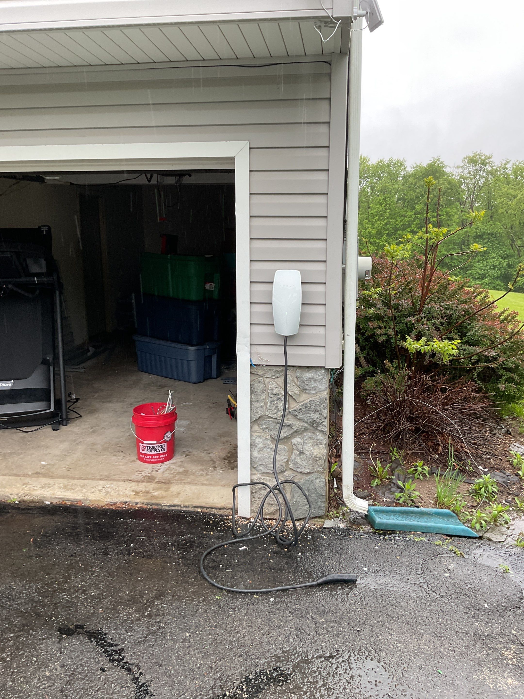 Tesla Charger Relocated & Installed by ZAM by ZAM Electric