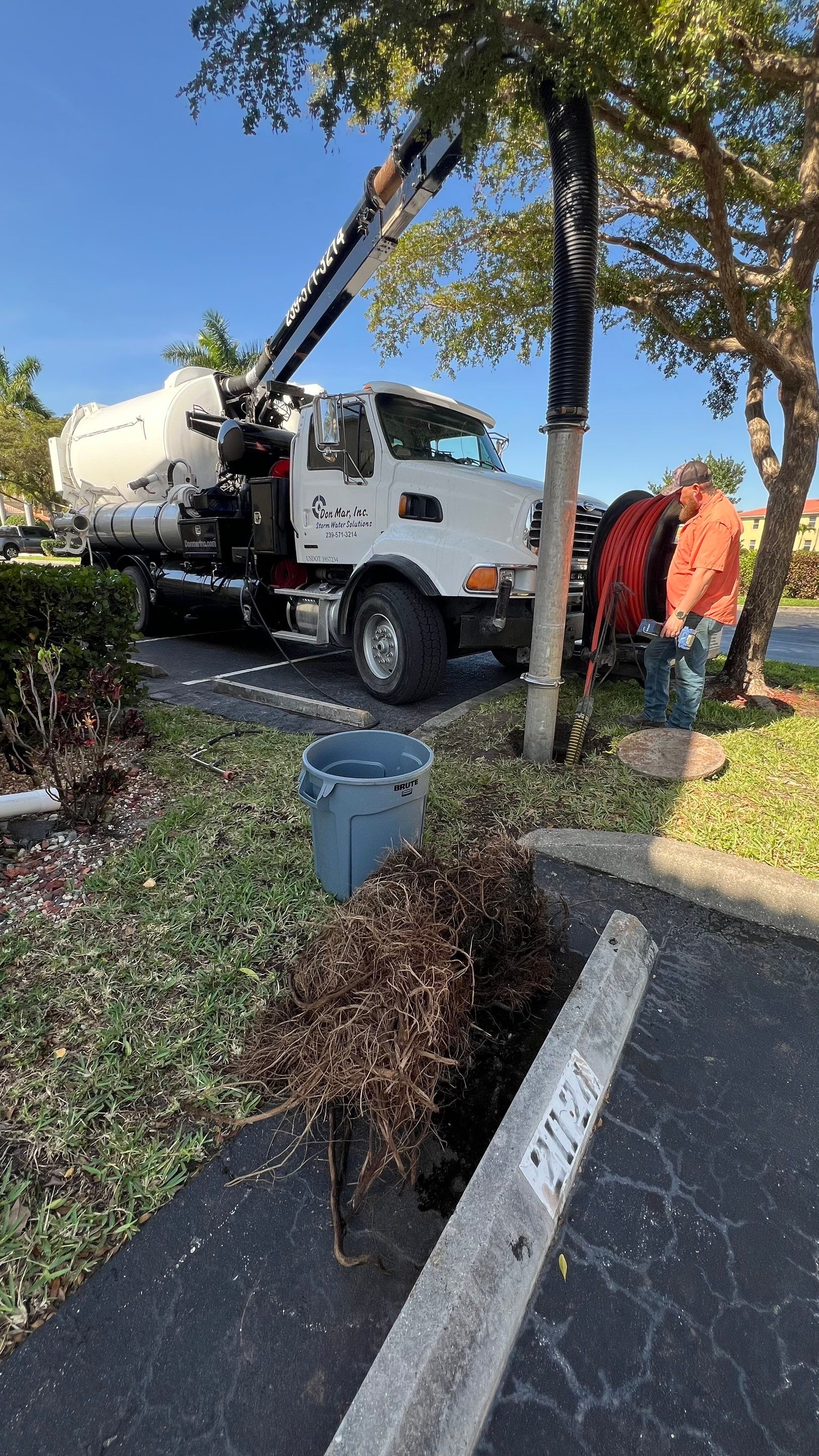 Condo Storm Water System Maintenance by Don Mar, Inc. Storm Water Solutions