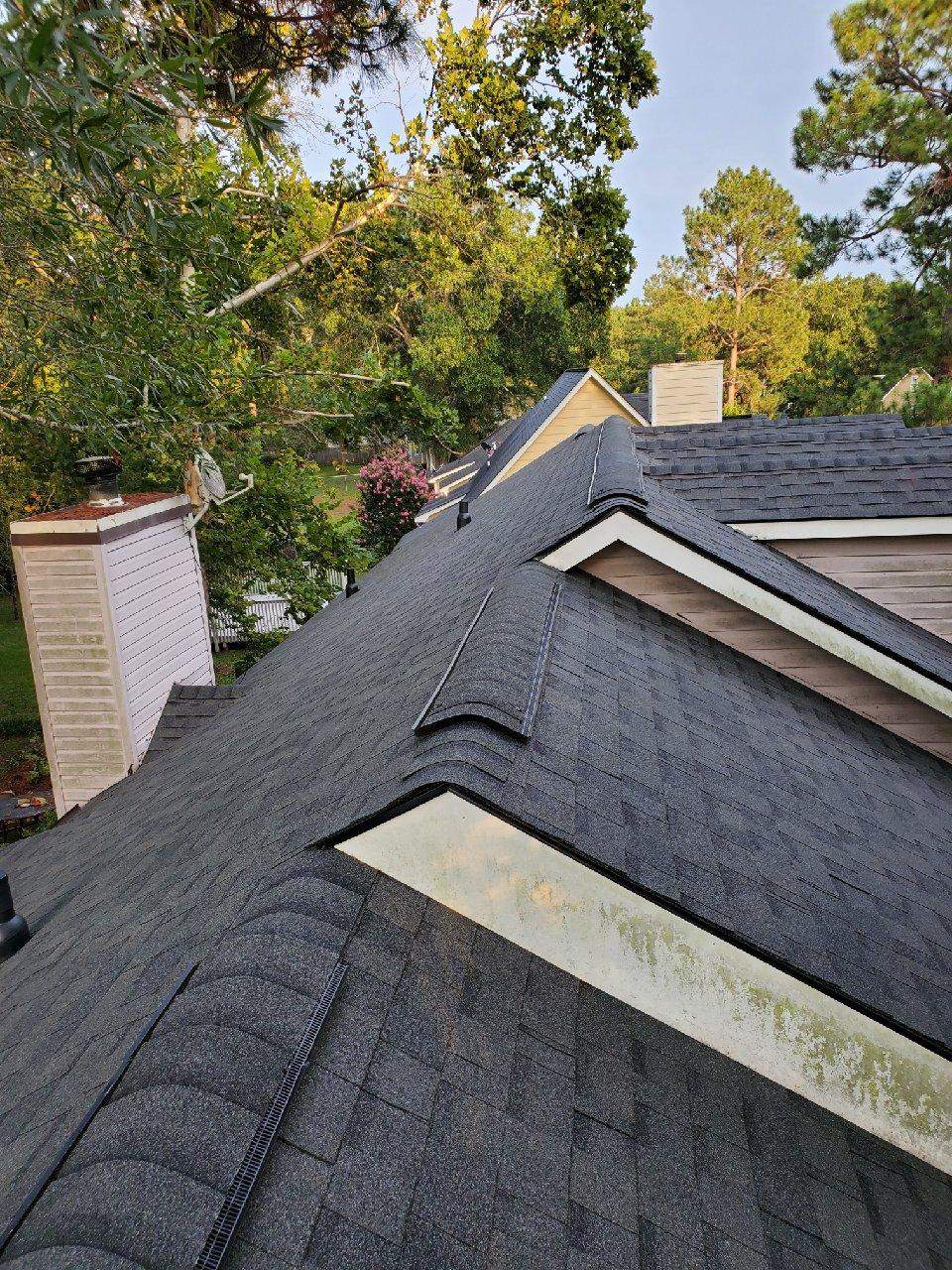 Residential Roofing Installation using Owens Corning Oakridge- Williamsburg Gray by Indigo State Roofing