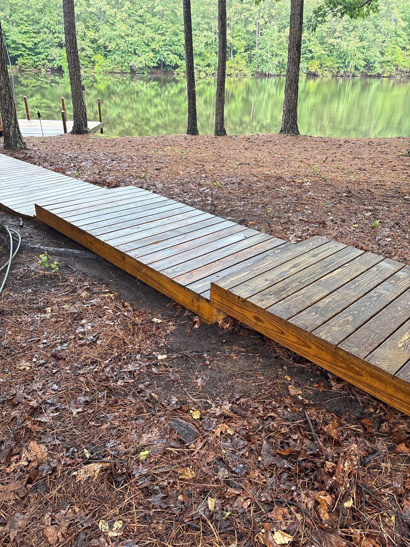 Dock using Wood Sealant by DuraSeal