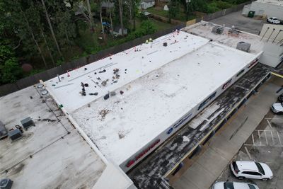 TPO Membrane Roof Replacement for Memphis Commercial Retail Center