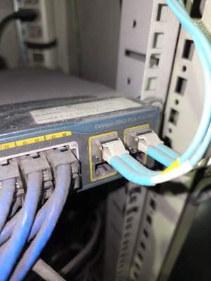 Structured cabling installation by CimaSolutions