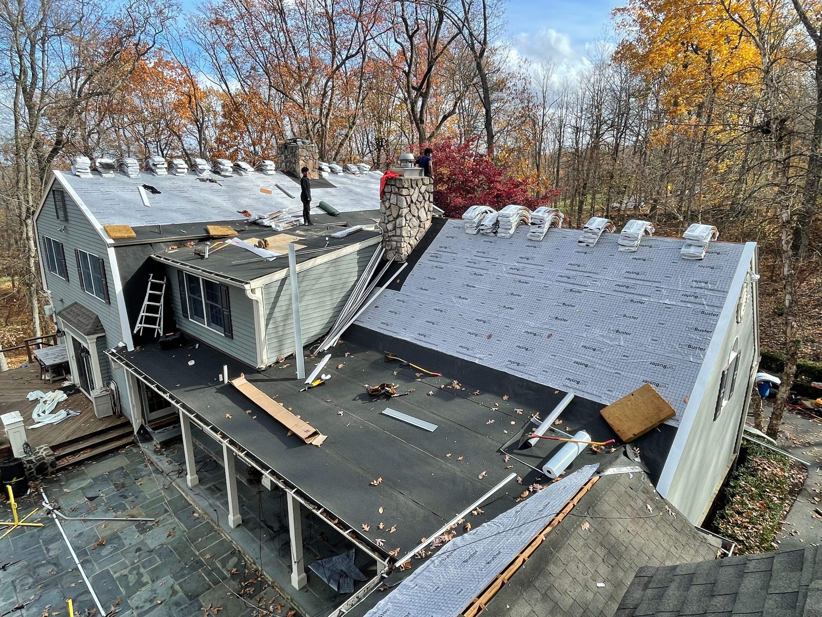Residential Roofing Installation using GAF Timberline  by All Site Roofing