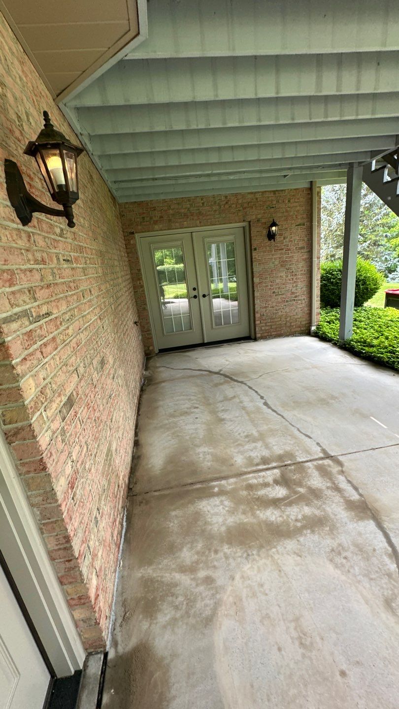 Driveway Walkway Patio Project in Canonsburg by Floors in a Day, Inc