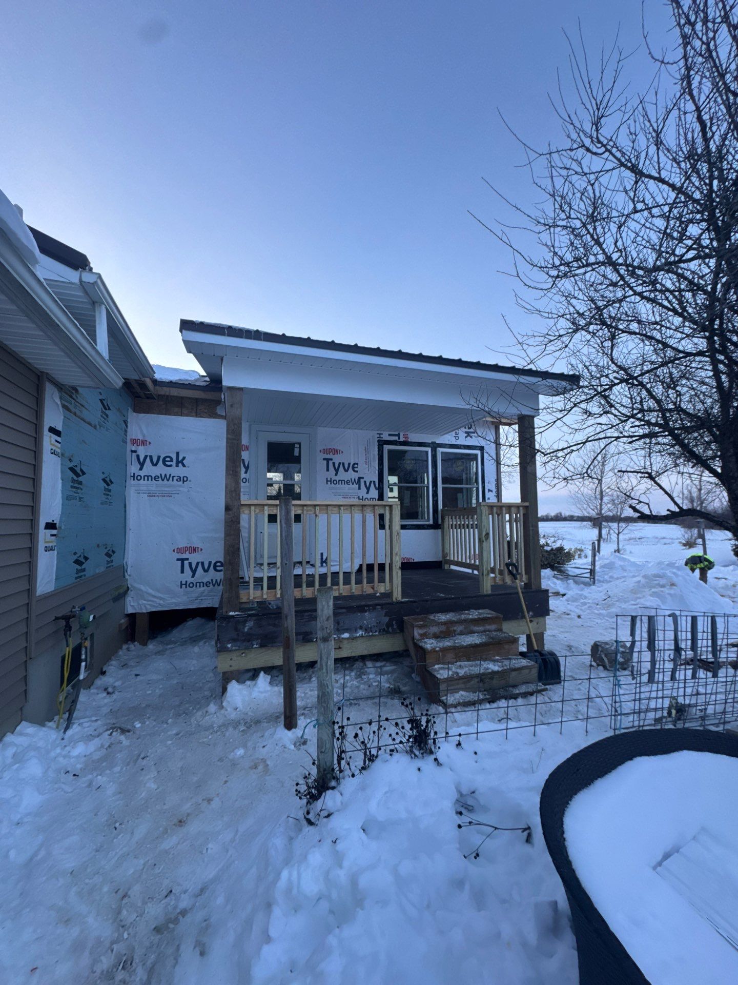 House addition and reroof by Horst Custom Homes 