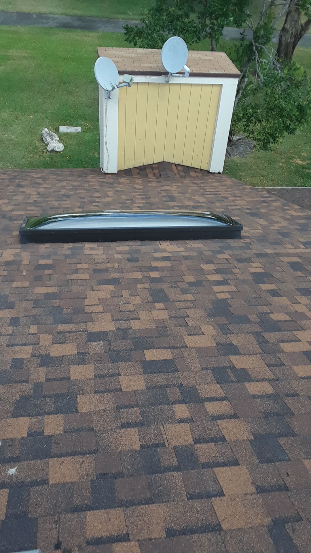 Architectural Shingle Roof Replacement and Skylight Installation in Boca Raton by Aastro Roofing