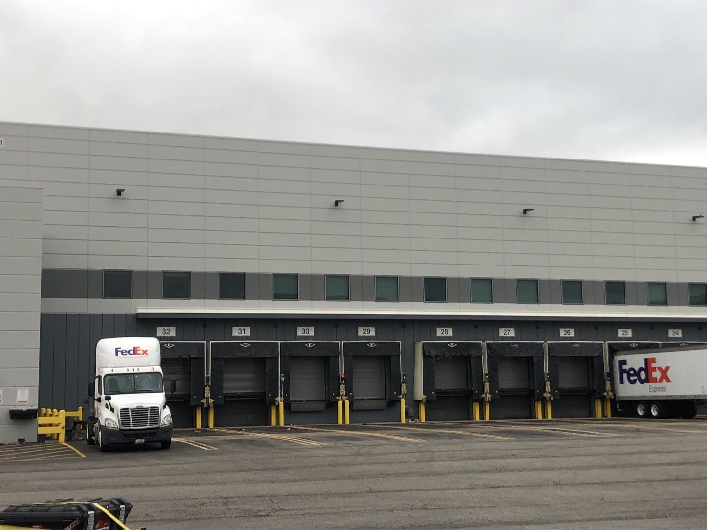 Tilt-up Precast Exterior Warehouse Painting by Paint Platoon USA
