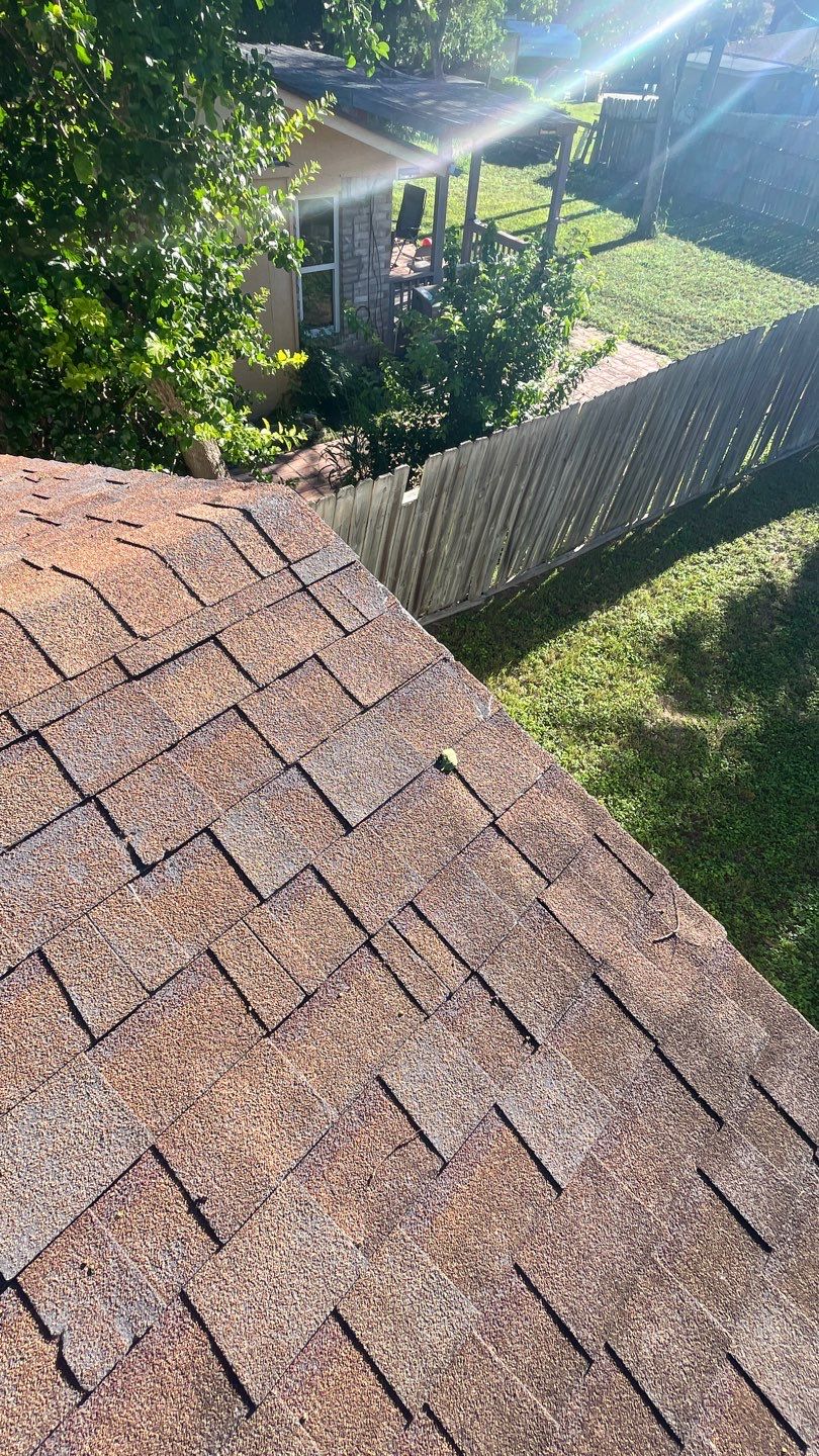 Full Roof Replacement using Certainteed Landmark Weatherwood by Galvan Roofing and Construction