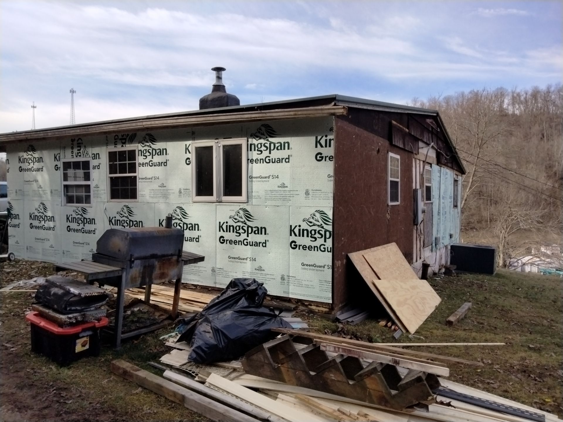 Secure Construction Company Inc. is thrilled to present the dramatic transformation of a residential property, given a new lease on life through our expert renovation work. by Secure Construction Company Inc