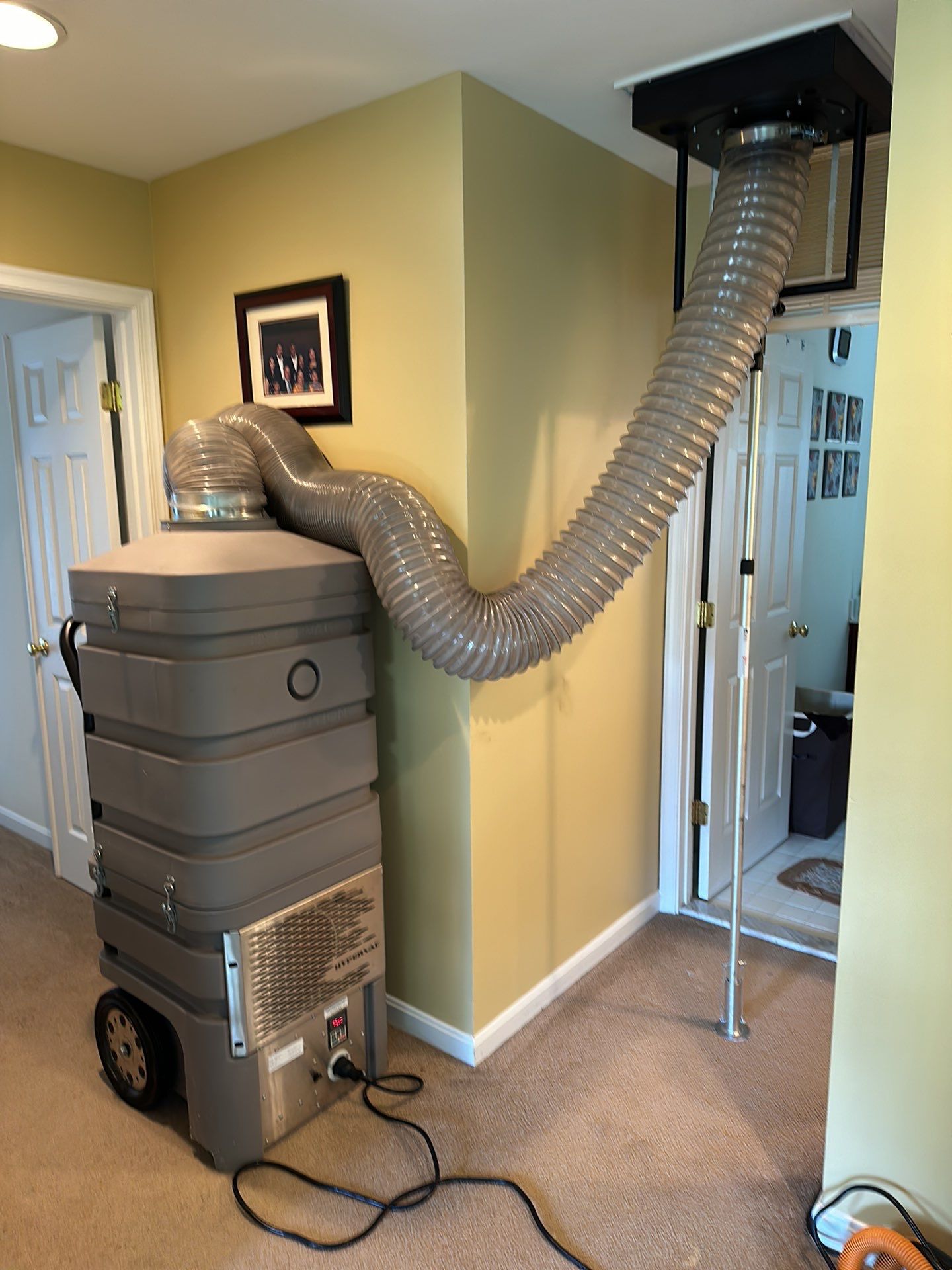 Air duct cleaning using Hypervac by Pronto Air Duct Cleaning