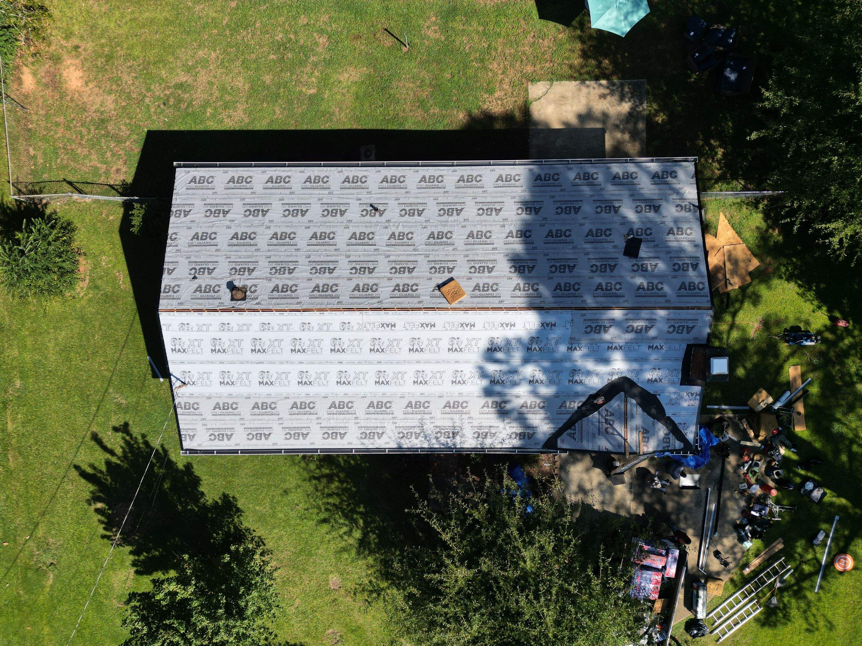 Roof replacement and Gutters Guards Installation  by Deerfield Roofing LLC
