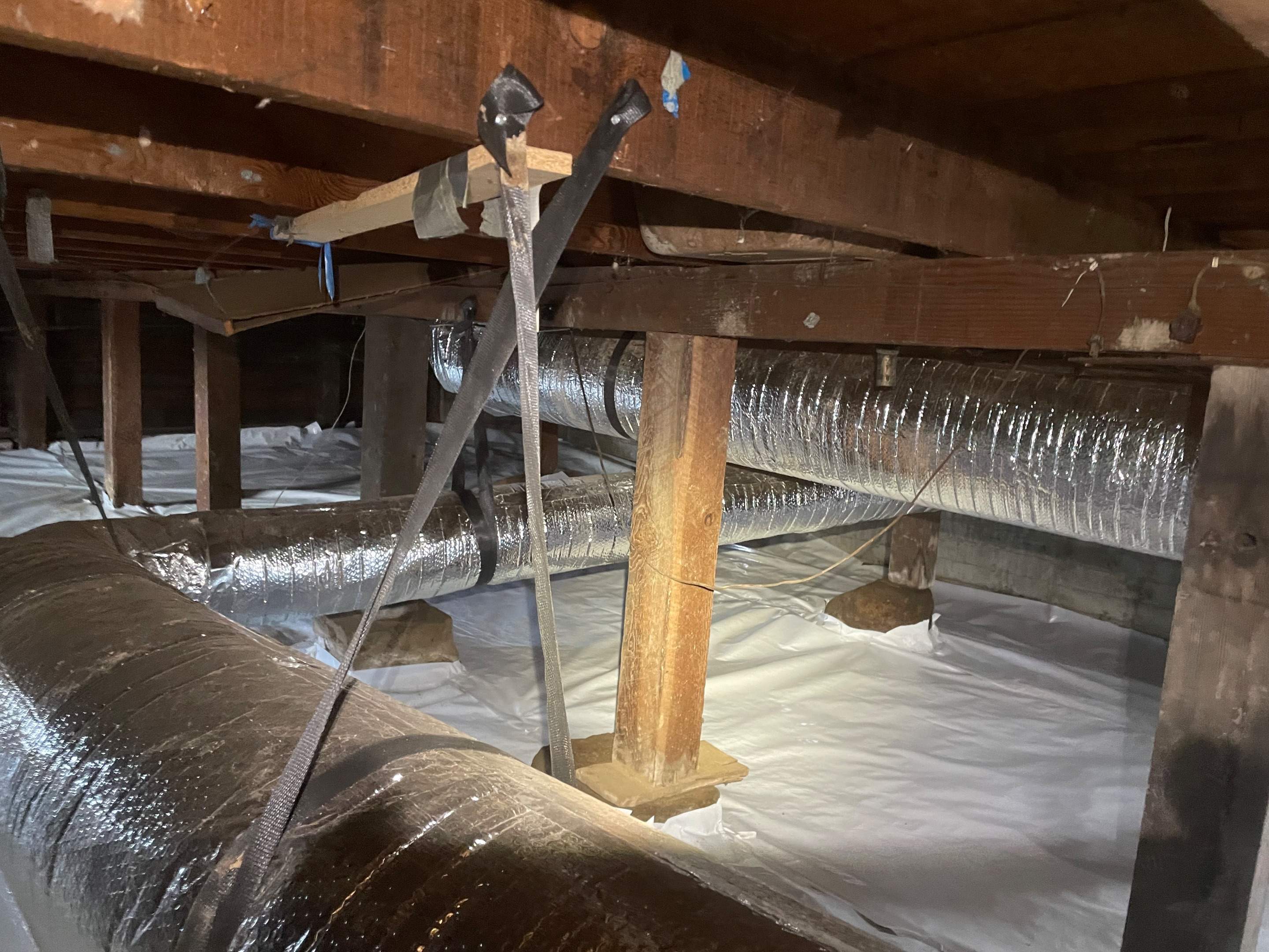 Crawlspace Transformation by Hausmeister Home Services INC