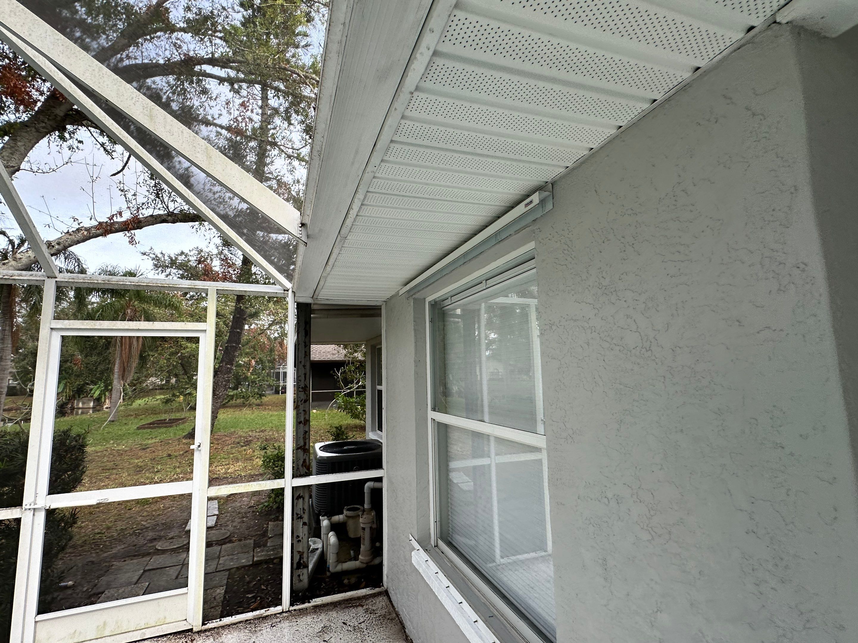 Install Vinyl Soffit in Sarasota FL by Gutter Professors