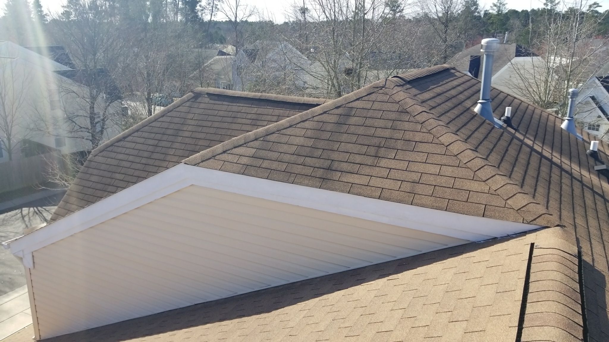Residential Roofing Installation using Roof Installation by American Roofing NC