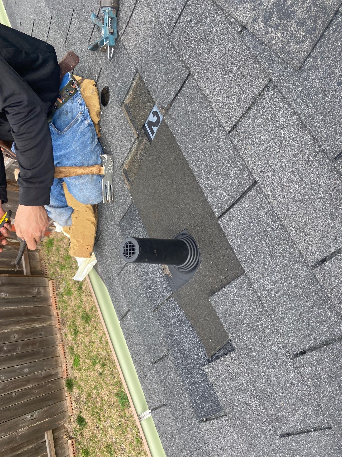 Residential Roofing Repair using Owen's Corning Duration (Lifetime) Shingles by Roof Repair Company