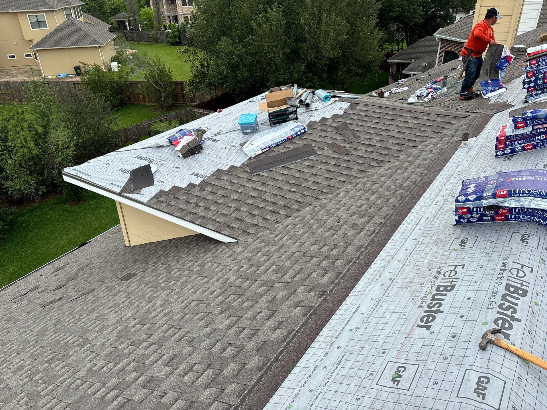 Roof Replacement in Telfair, Sugar Land TX by Roof Repair Company