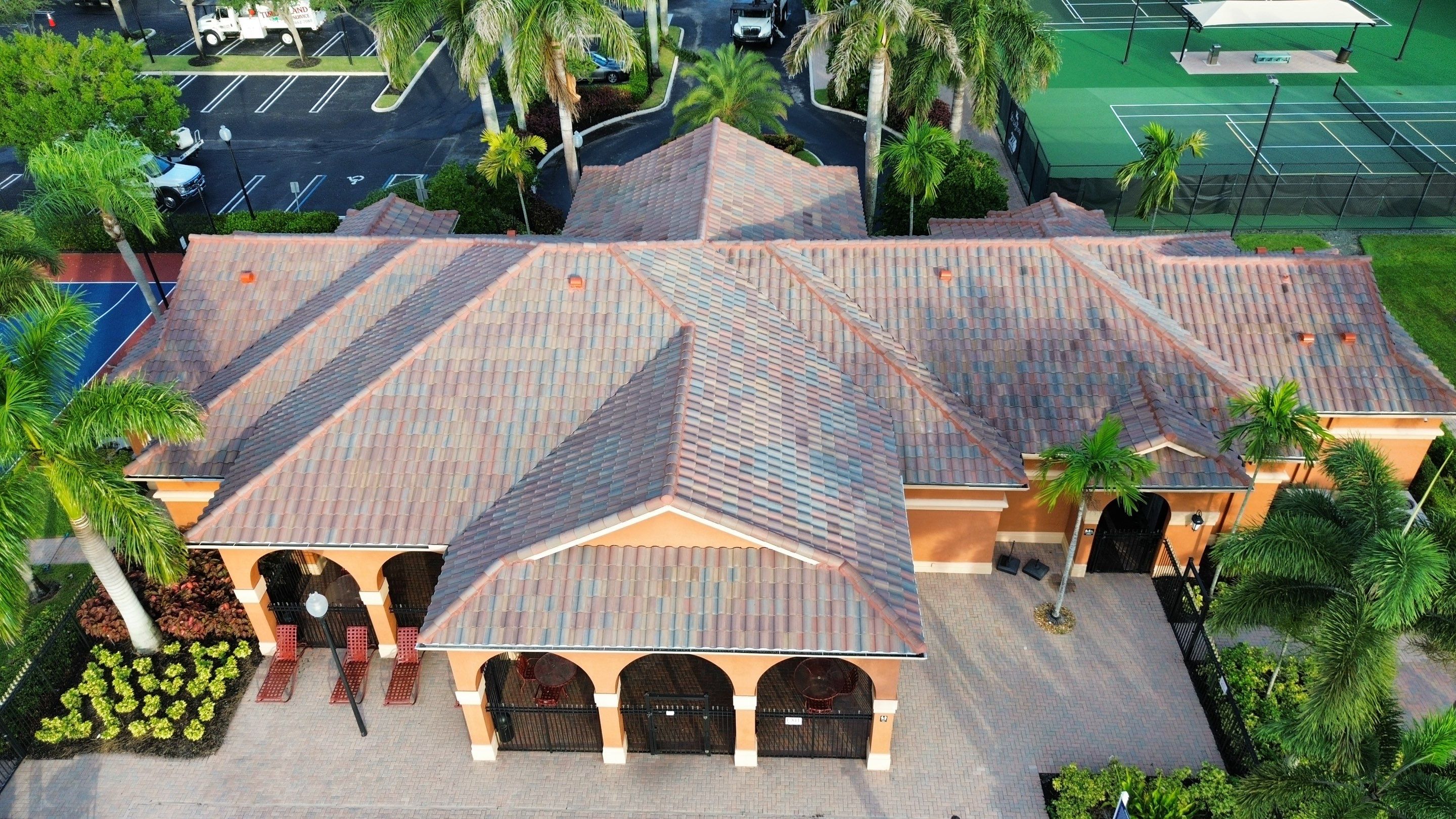 Bella Terra Royal Palm Beach Clubhouse by Hercules Roofing