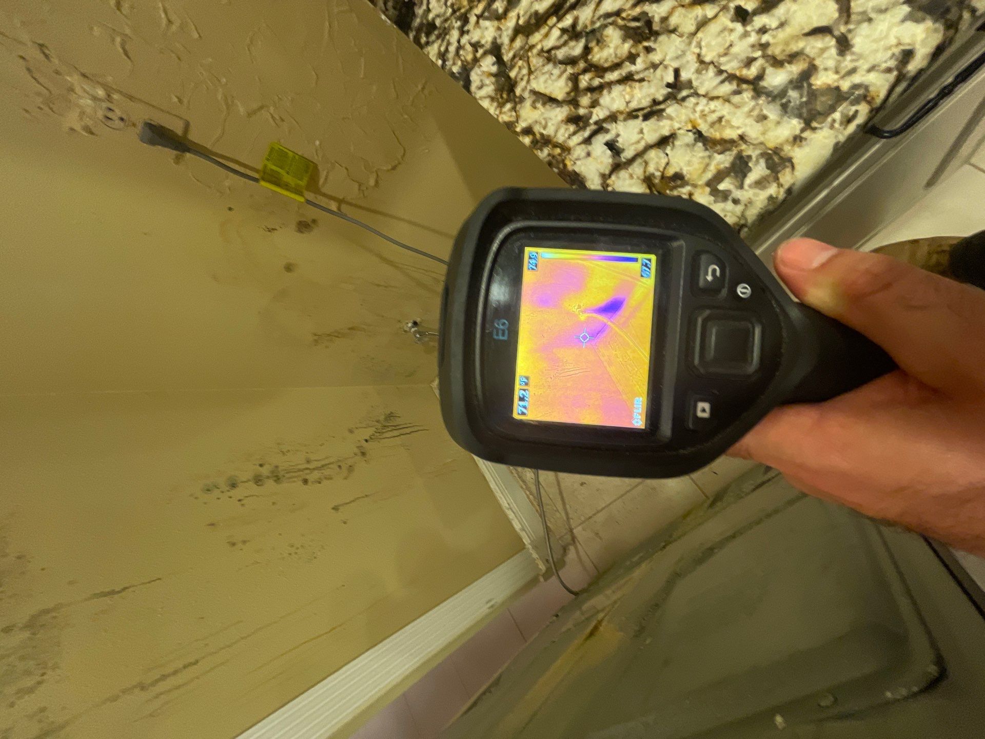 Mold remediation and rebuild of kitchen and living areas by Bay Coast Restoration 