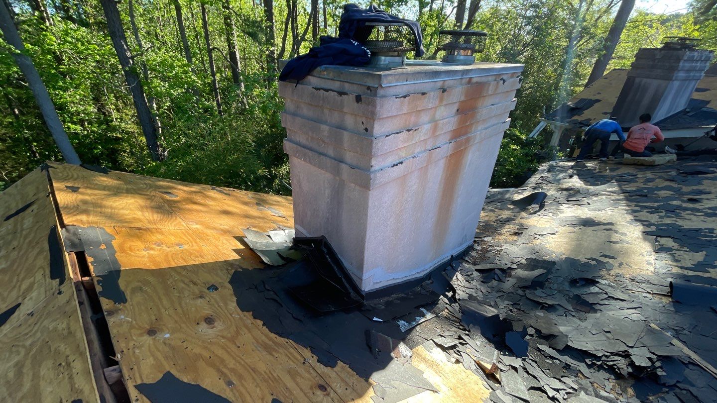 Commercial Roofing Installation using Owens Corning Autumn Brown by Inspector Roofing and Restoration